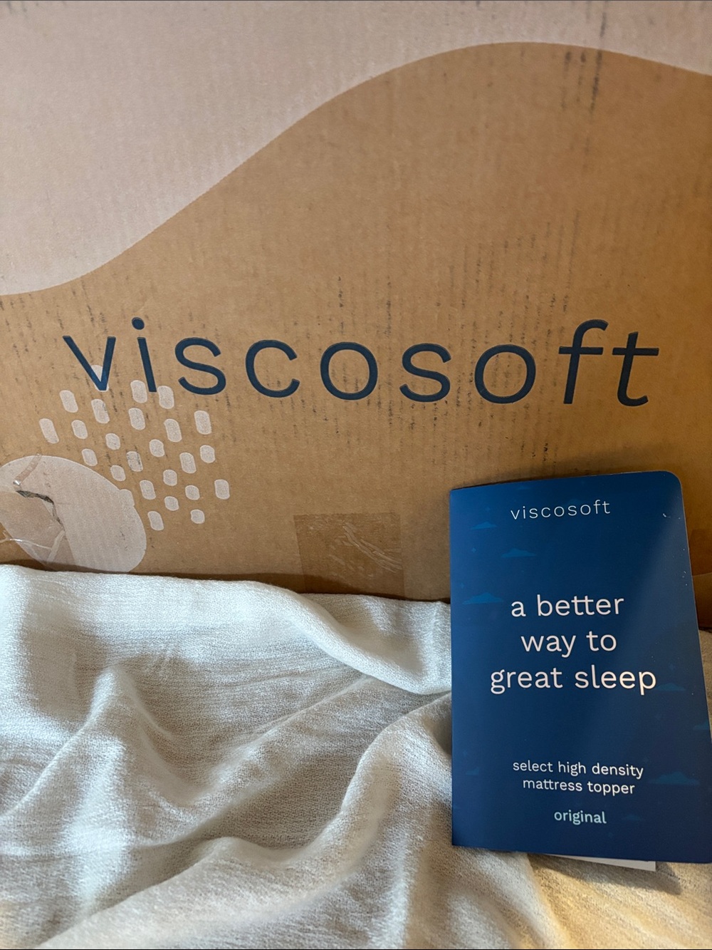 Viscosoft Cal King 2 inch Memory Foam Mattress Topper
